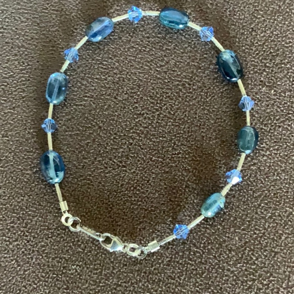 Handmade tennis bracelet